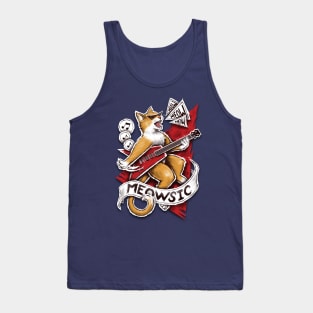 Meowsic Tank Top